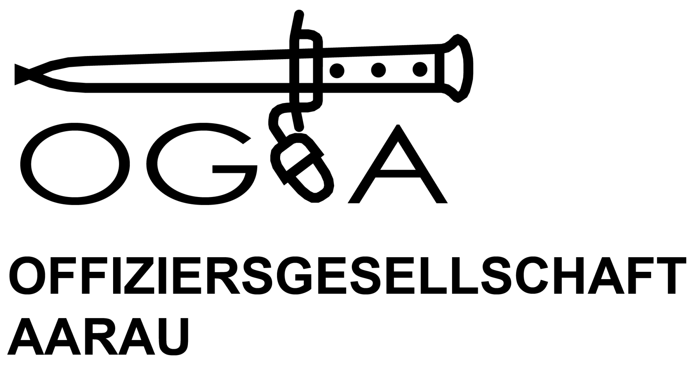 Das Logo der Offiziersgesellschaft Aarau
