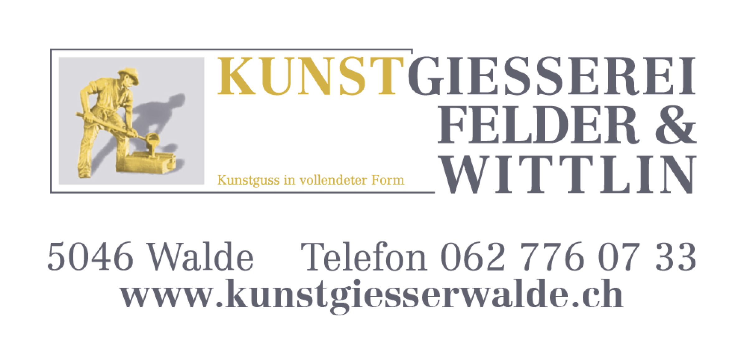 Logo Kunstgiesserei Felder & Wittlin