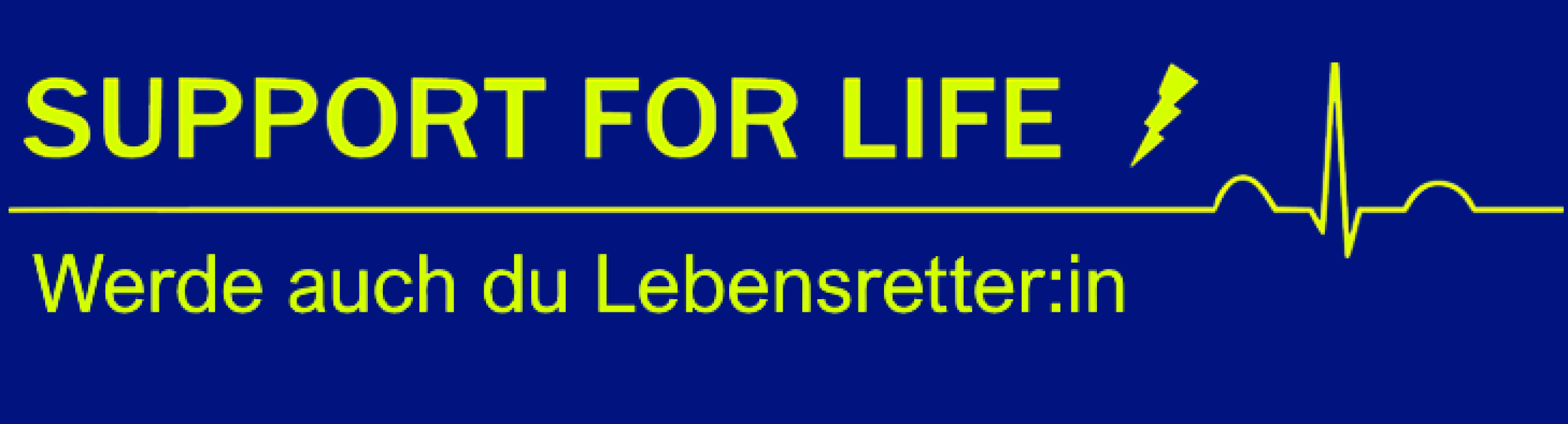 Logo Support for life