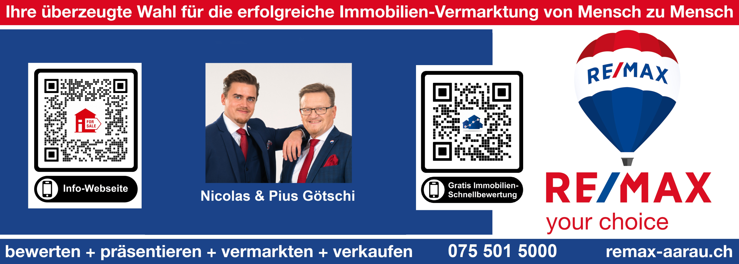 Logo REMAX Aarau Pius Götschi