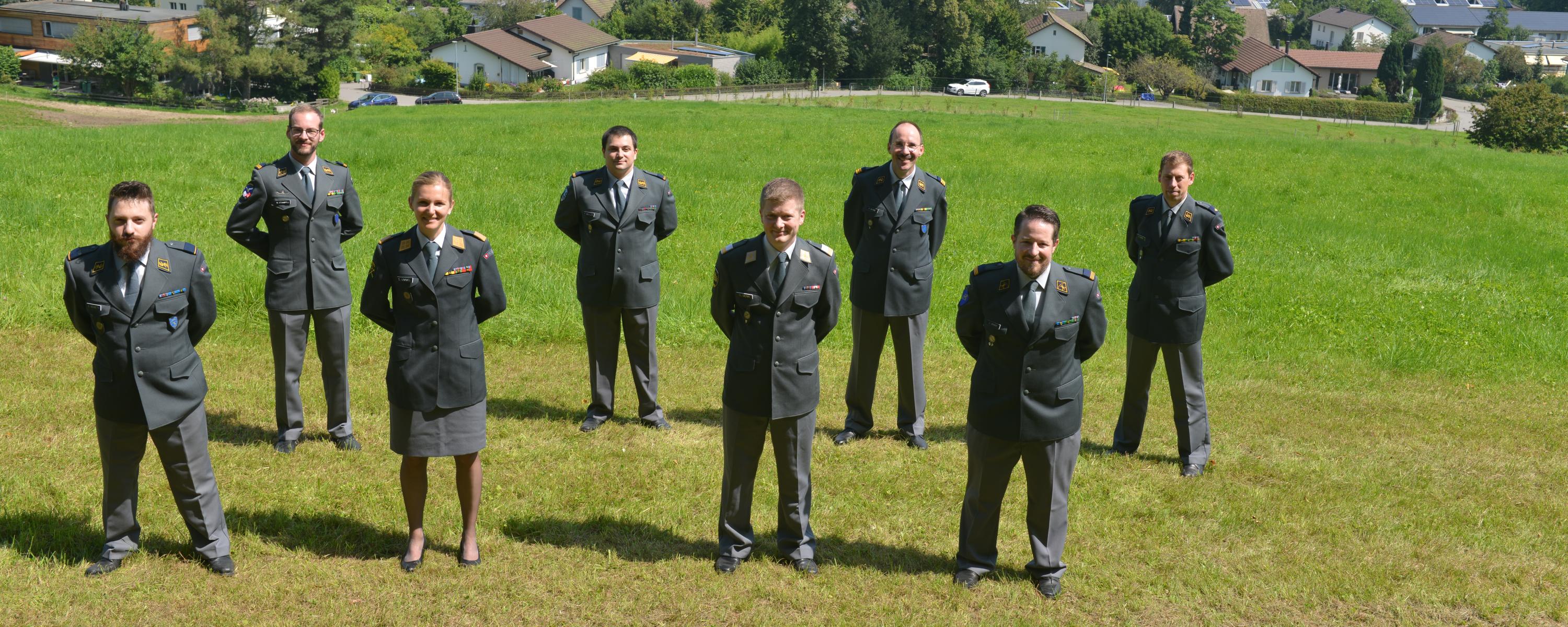 Der Vorstand der OGA, Gruppenfoto von vorne