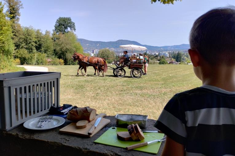 Familienanlass 2026 - Aussicht mit Kutsche